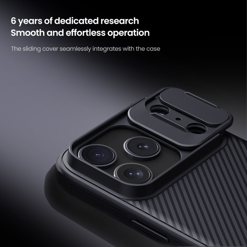 Nillkin CamShield PRO Zadný kryt pre Apple iPhone 17 Pro Black