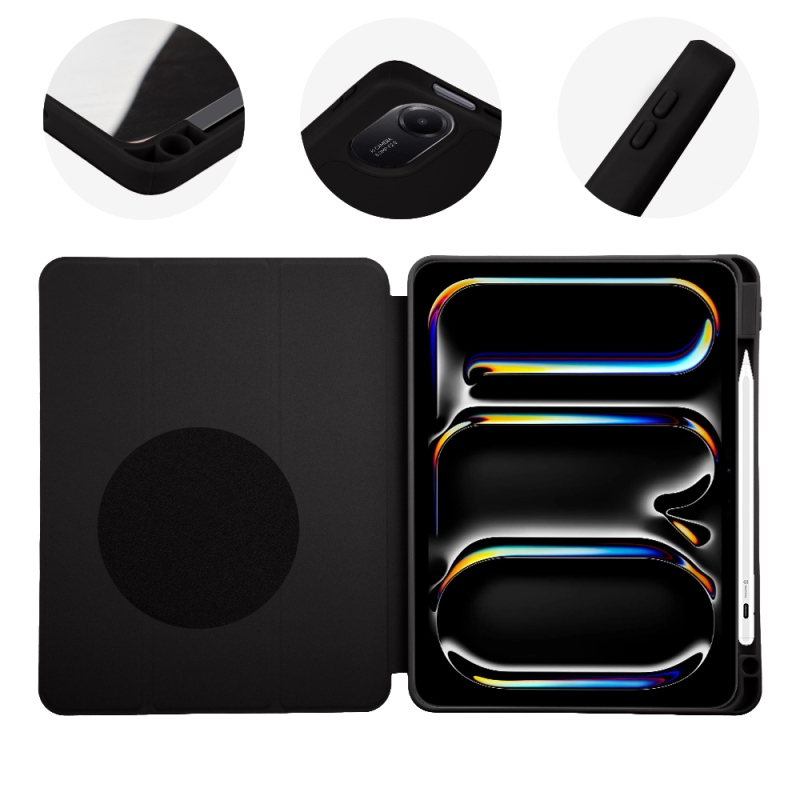OBAL:ME SolidTab Puzdro pre Apple iPad Air 11 (2020/22/24/25/26)/iPad Pro 11 (1/2/3/4) Čierne