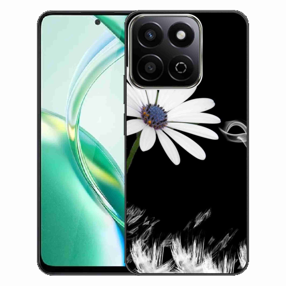 Gélový kryt mmCase na Honor 200 Smart 5G - biela kvetina