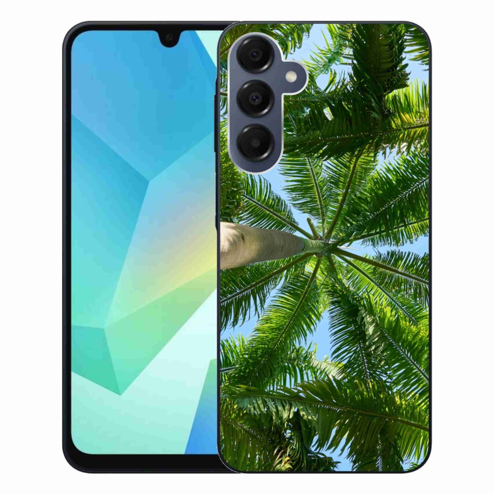 Gélový kryt mmCase na Samsung Galaxy A16 4G/5G - palmy