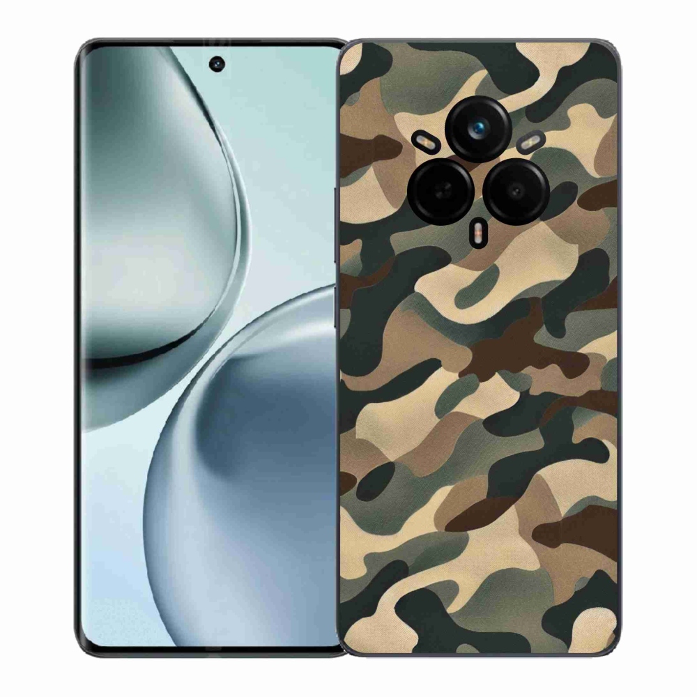 Gélový kryt mmCase na Realme 14 Pro+ 5G - maskáčový vzor 11