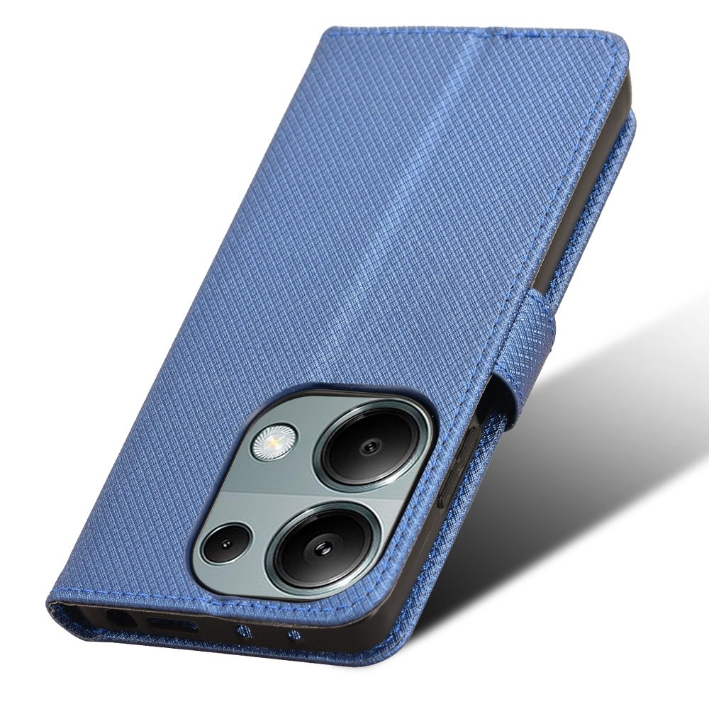 Diamond knižkové púzdro na Xiaomi Redmi Note 14S/Note 13 Pro 4G/Poco M6 Pro - modré