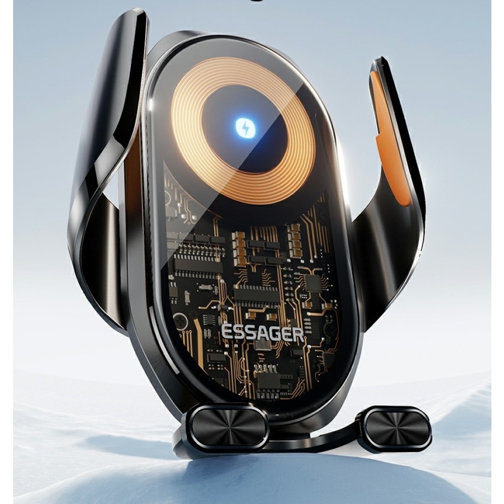 Essager bezdrôtová nabíjačka do auta s prísavkou 15W