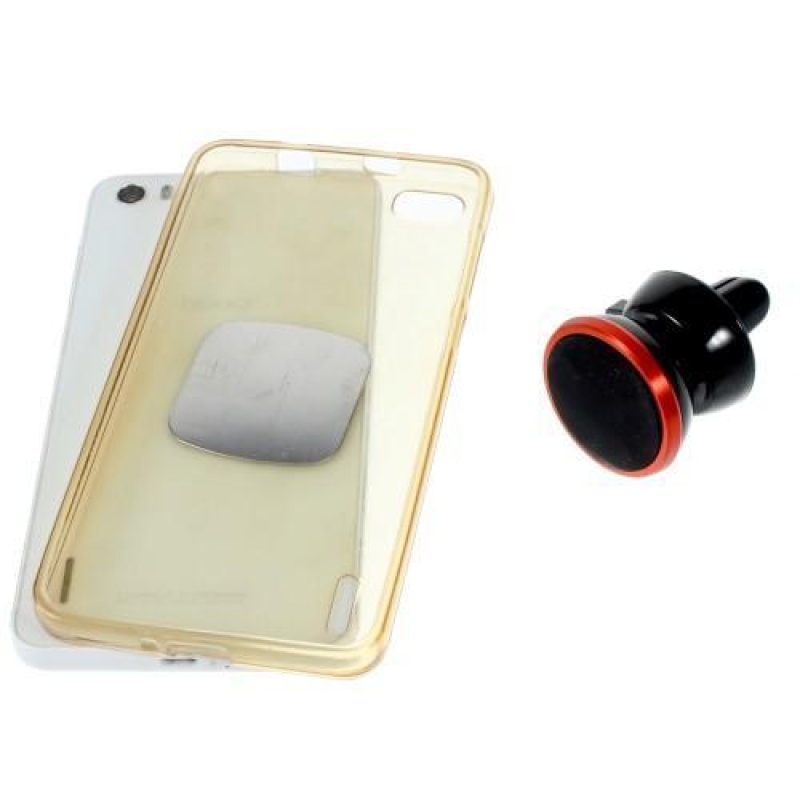 AirMagnetic auto-vetrákový držiak na magnet - strieborný