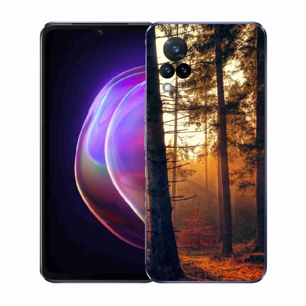 Gélový kryt mmCase na Vivo V21 4G/5G - les