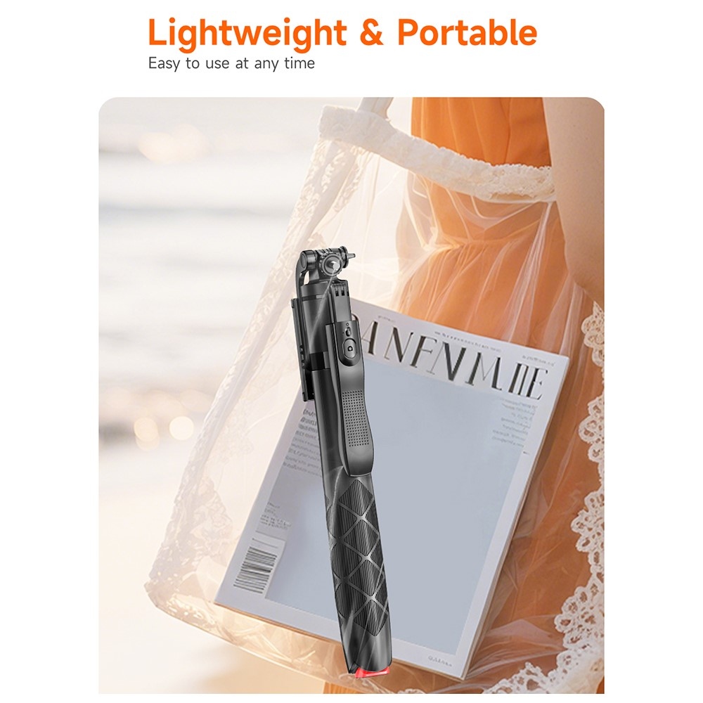 Teleskopická selfie tyč L16-TT so statívom 1,8 m s diaľkovým ovládaním