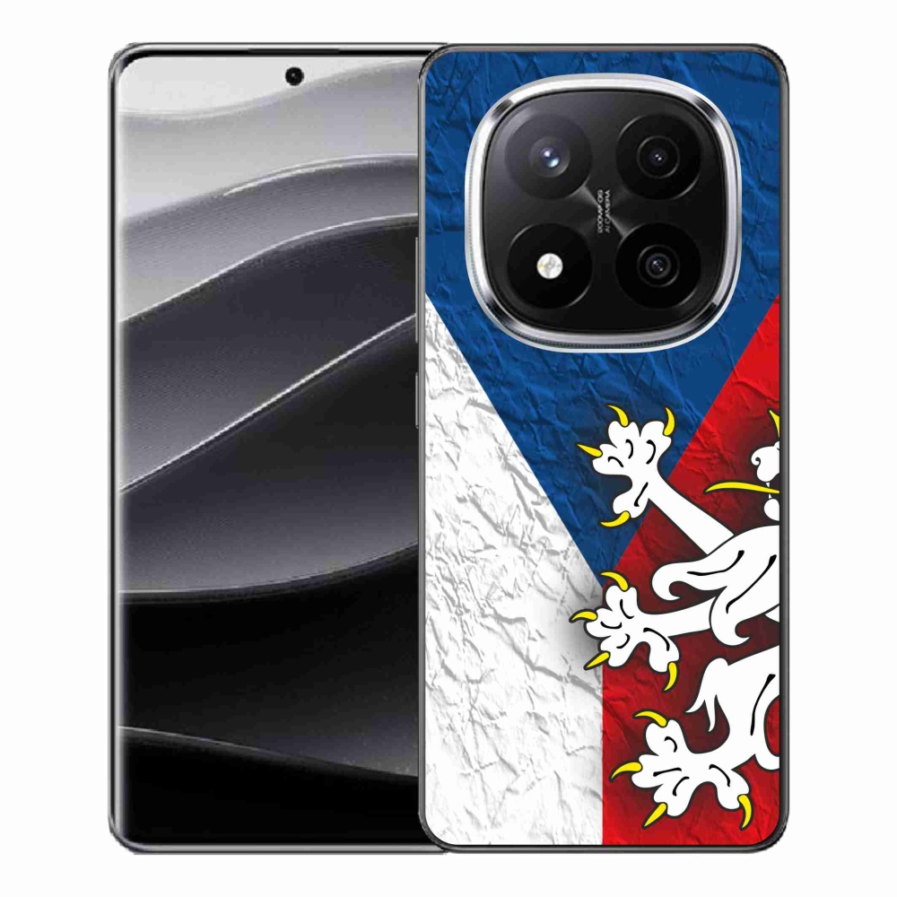 Gélový kryt mmCase na Xiaomi Redmi Note 14 Pro+ 5G - česká vlajka 1