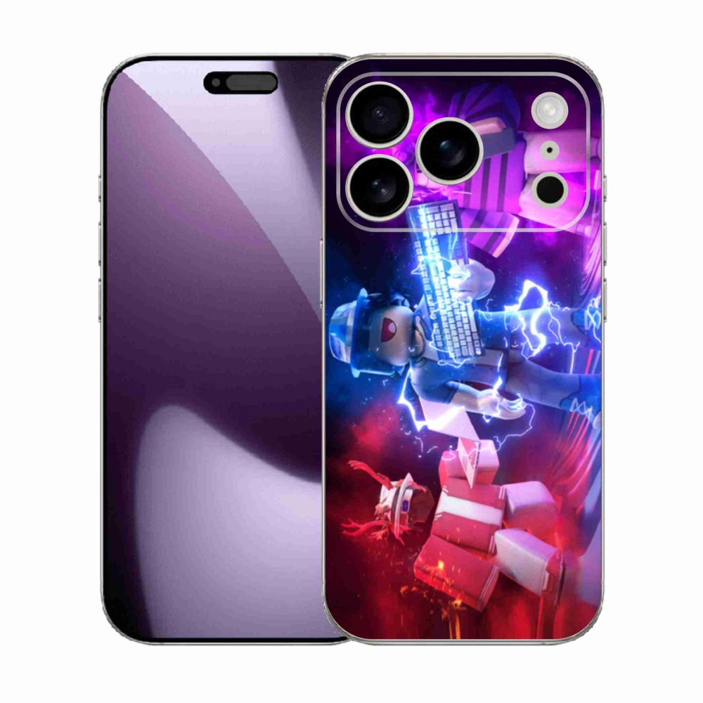 Gélový kryt mmCase na iPhone 17 Pro - roblox