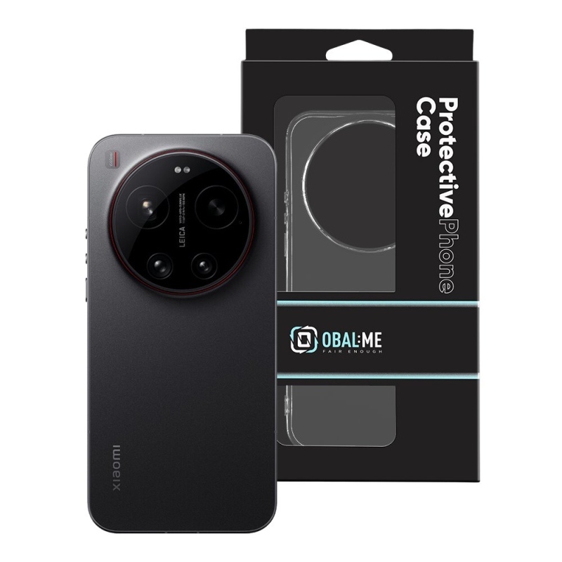 OBAL:ME TPU kryt pre Xiaomi 17 Ultra Transparent