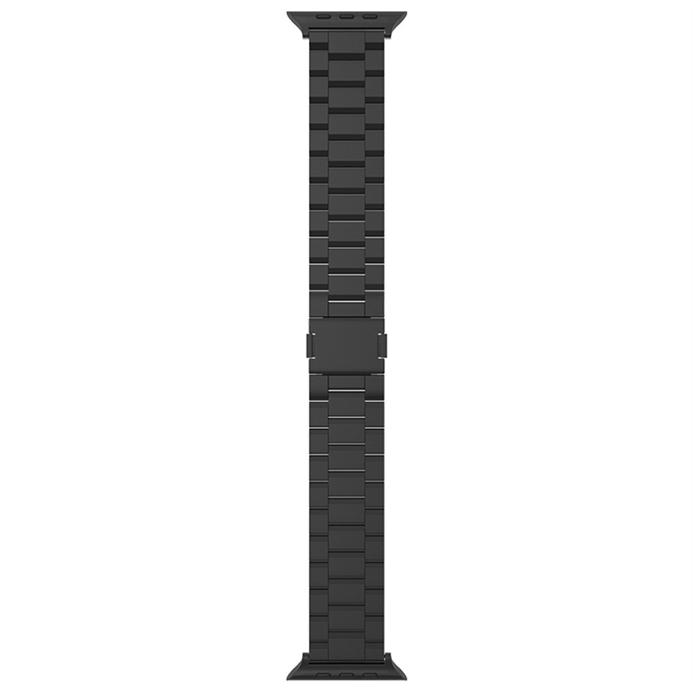 Alloy titánový remienok na Apple Watch Ultra 4/3/2/1 49mm/12/11/10 46mm - čierny