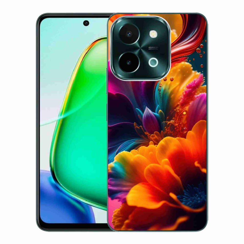 Gélový kryt mmCase na Vivo Y28 - abstraktný motív 2