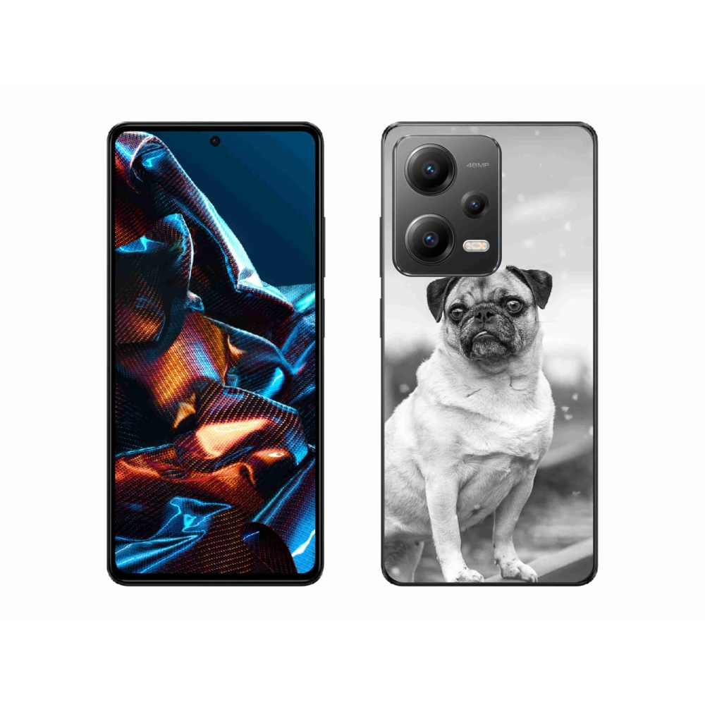 Gélový obal mmCase na mobil Xiaomi Redmi Note 12 Pro 5G - mops
