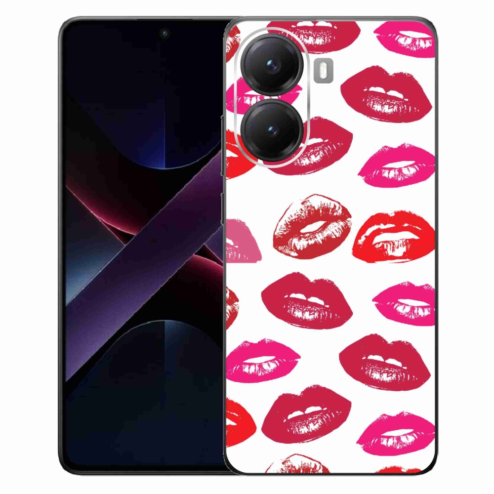Gélový kryt mmCase na Xiaomi Poco X7 Pro 5G - pery