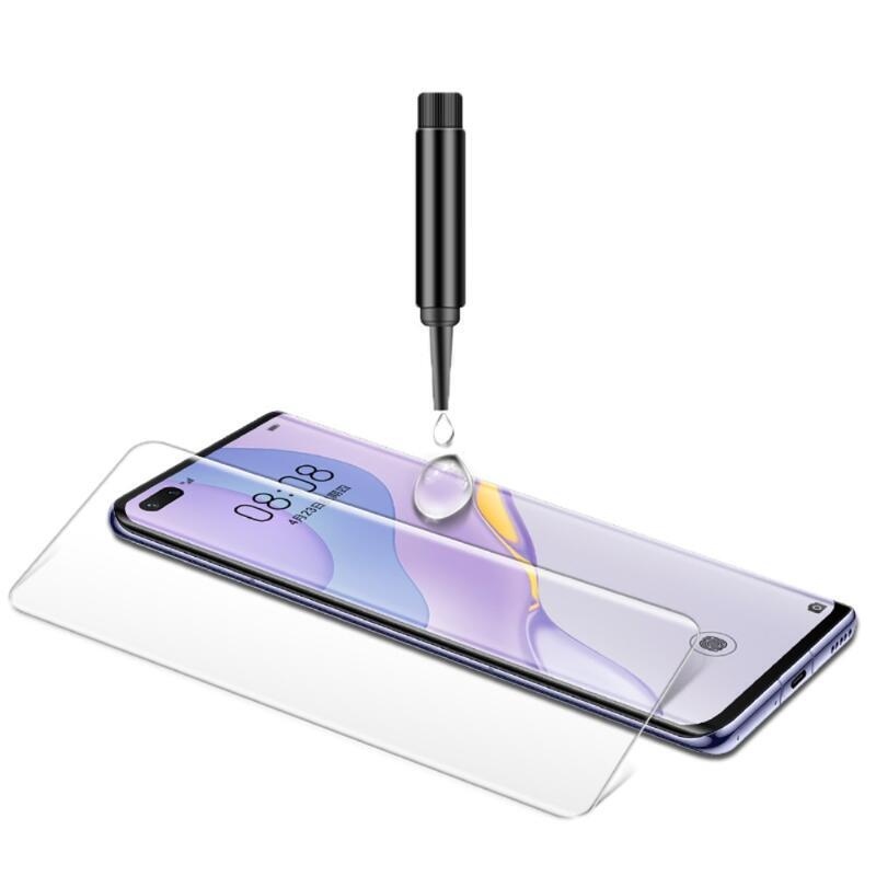 AMS celoplošné tvrdené sklo (UV svetlo) na mobil Vivo X60 Pro 5G