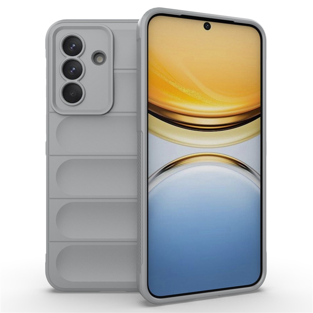 AMS Rugg odolný gélový obal na Samsung Galaxy A37 5G - svetlosivý