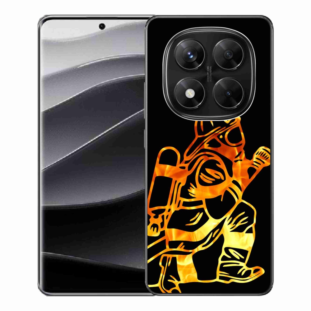 Gélový kryt mmCase na Xiaomi Redmi Note 14 Pro 5G/Poco X7 5G - hasič 1