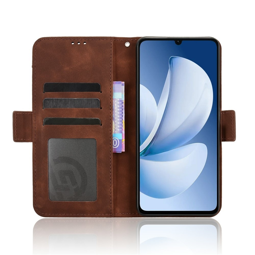 Cards knižkové puzdro na Realme Note 70T - hnedé