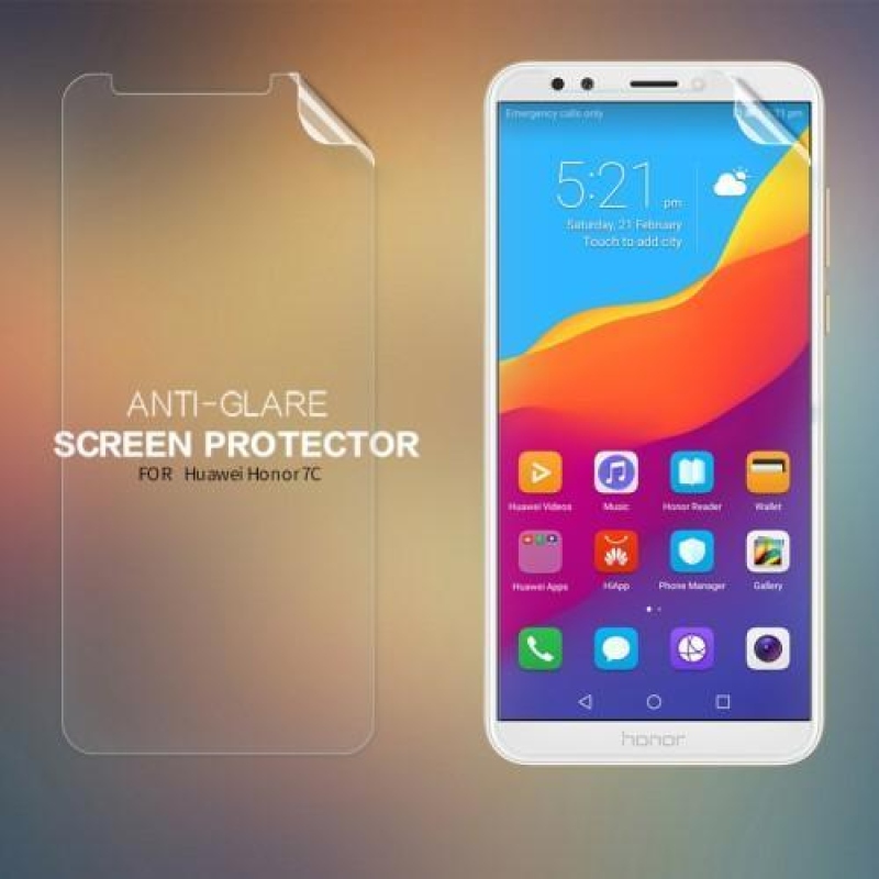 Antireflexná ochranná fólia na Huawei Y7 Prime (2018) a Honor 7C