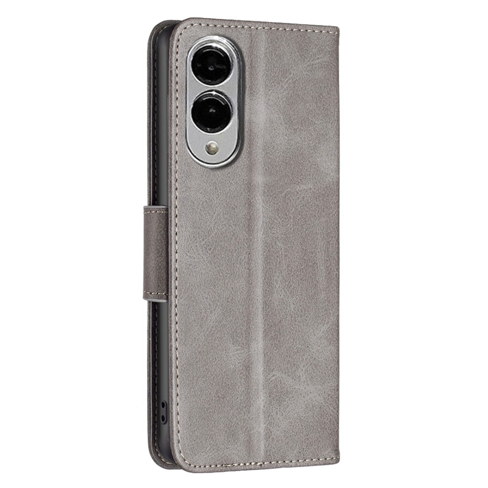 Case knižkové púzdro na Samsung Galaxy S25 Edge - šedé