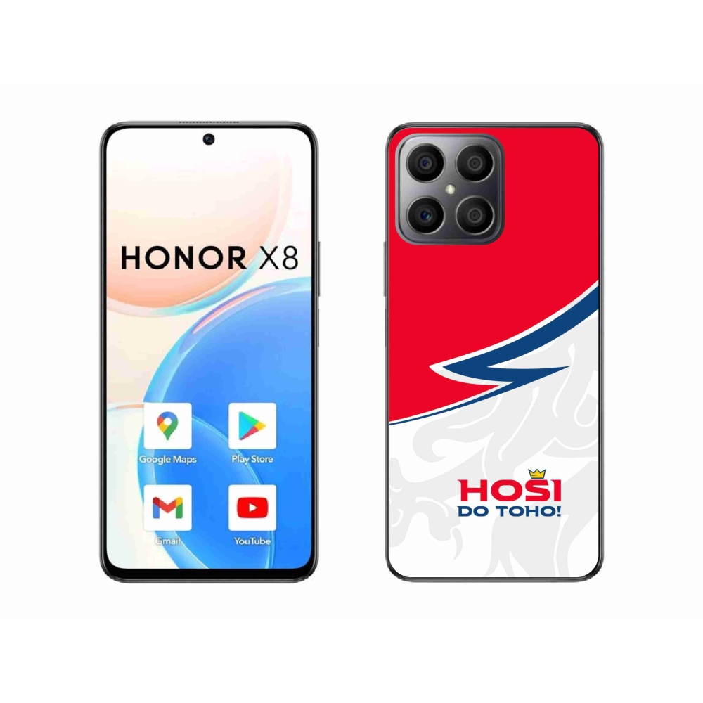 Gélový kryt mmCase na Honor X8 4G - chlapci do toho
