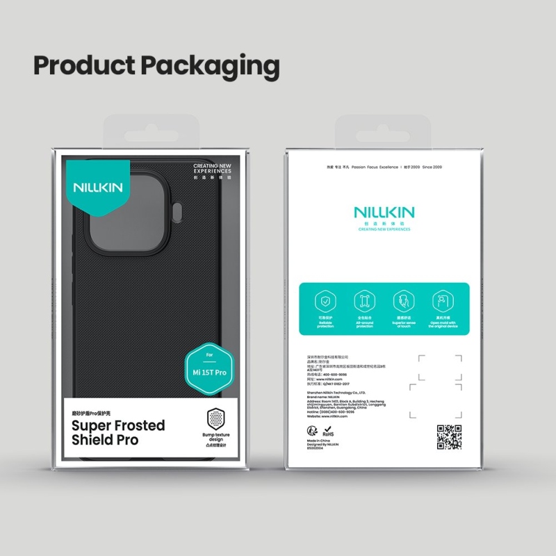 Nillkin Super Frosted PRO Zadný kryt pre Xiaomi 15T Pro Black