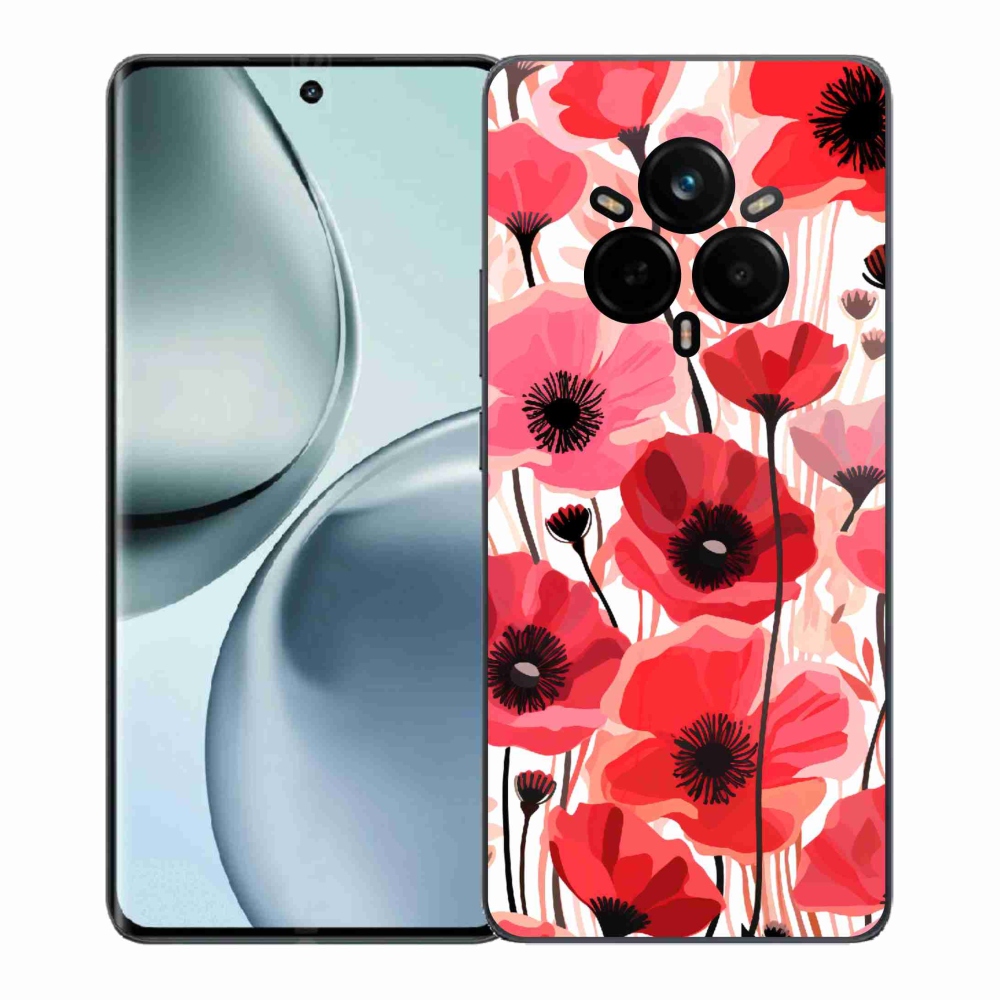 Gélový kryt mmCase na Realme 14 Pro+ 5G - vlčí mak 1