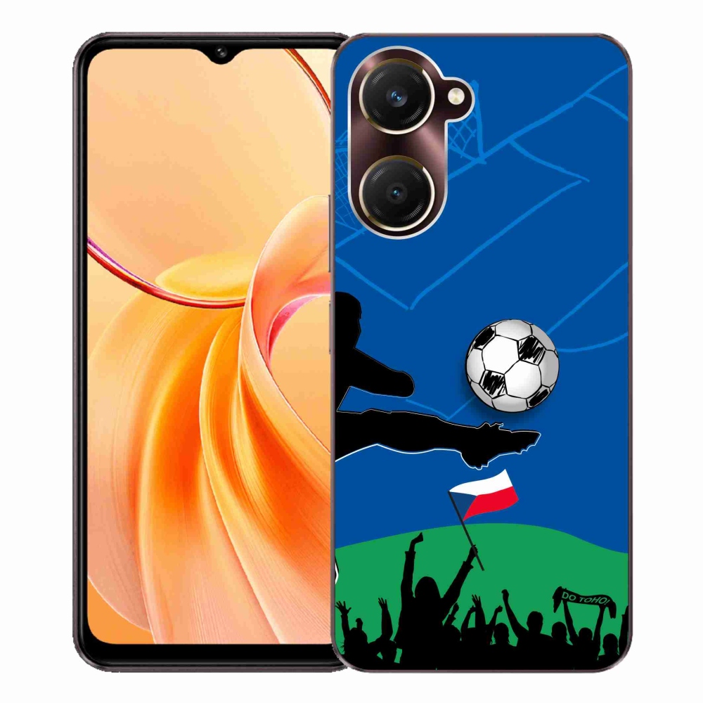 Gélový kryt mmCase na Vivo Y28s 5G - fanúšikovia futbalu