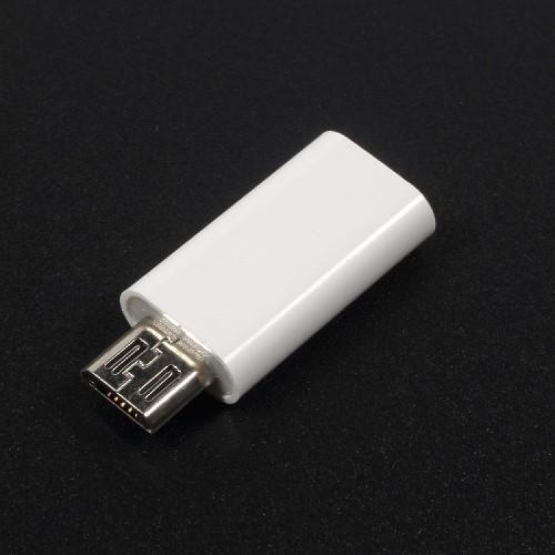 ARC redukcia z USB Type-C na micro USB - biela