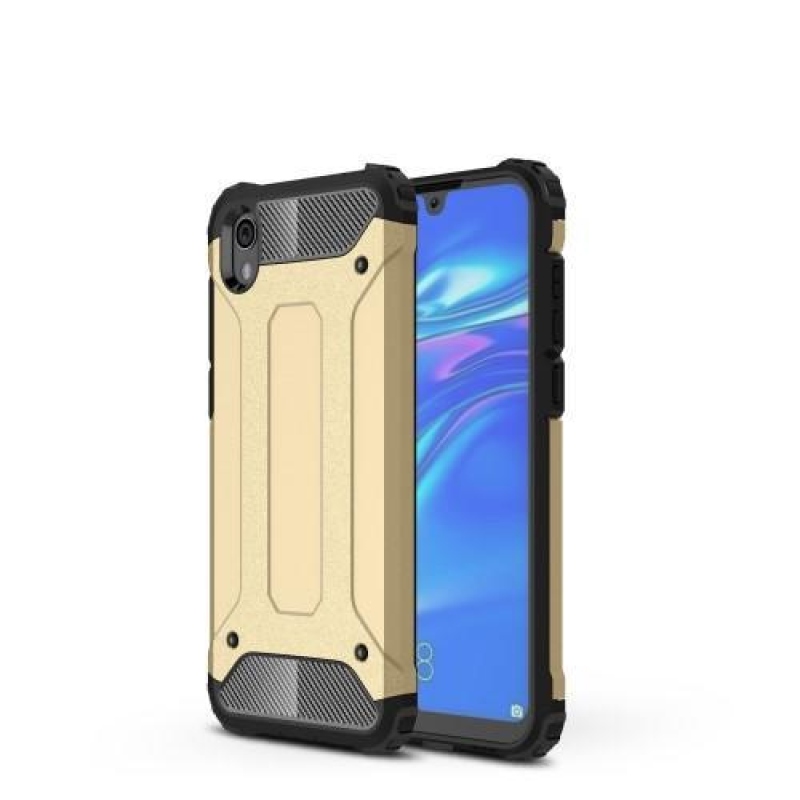 Armor odolný hybridný kryt na mobil Huawei Y5 (2019) / Honor 8S - zlatý