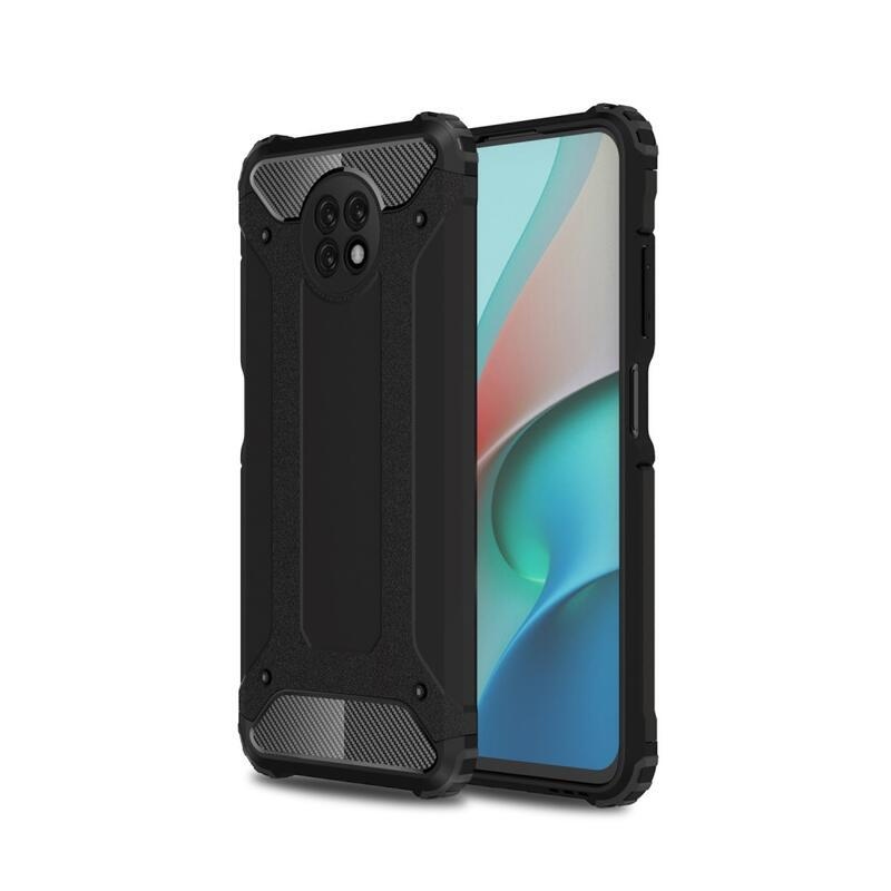 Armor odolný hybridný kryt na mobil Xiaomi Redmi Note 9T 5G - čierny