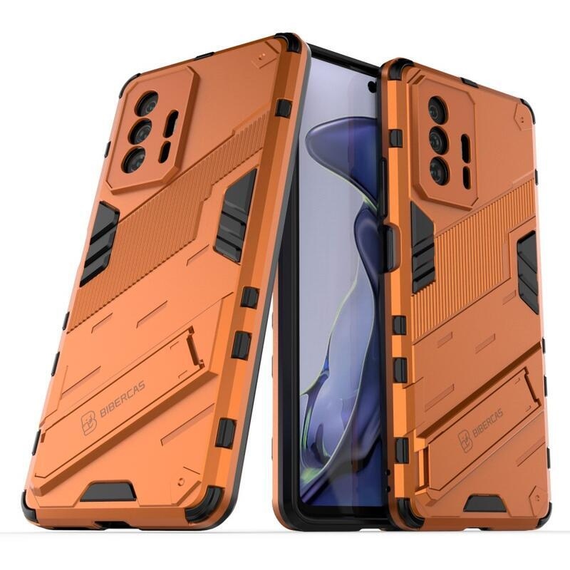 Armor odolný hybridný kryt pre mobil Xiaomi 11T / 11T Pro - oranžový