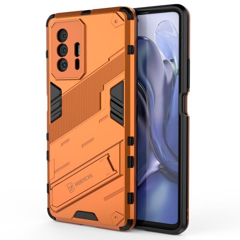 Armor odolný hybridný kryt pre mobil Xiaomi 11T / 11T Pro - oranžový