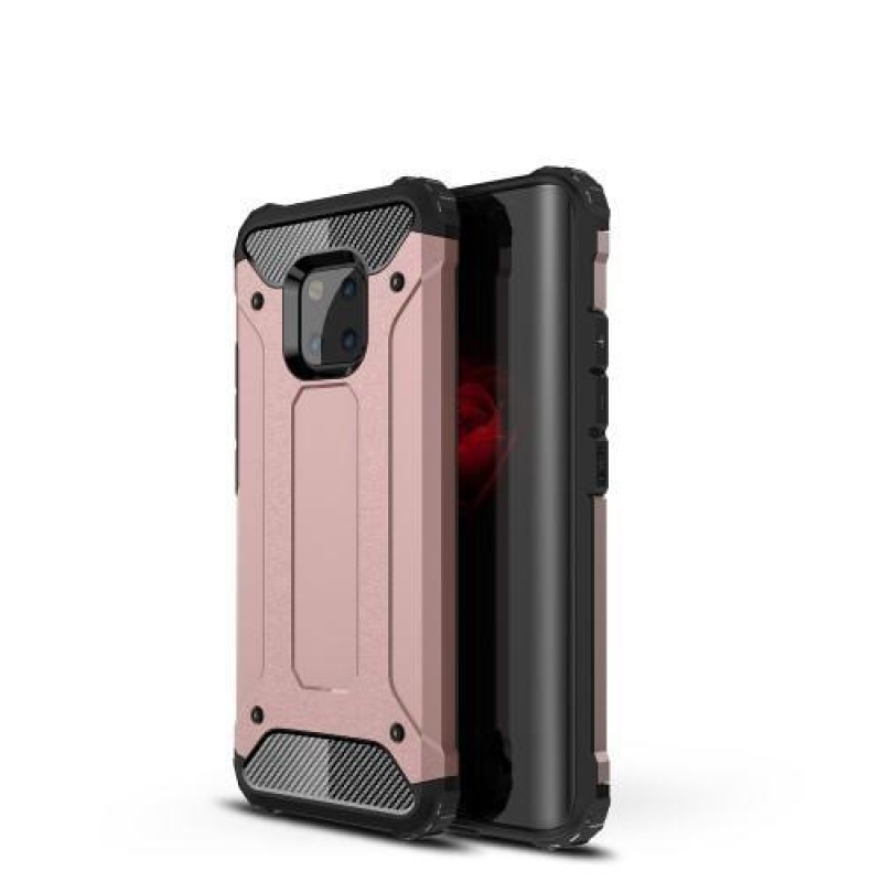 Armor hybridný odolný kryt na mobil Huawei Mate 20 Pro - rosegold