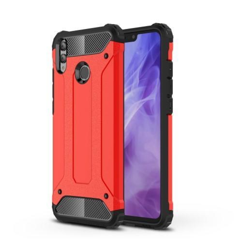 Armory hybridný odolný obal na mobil Honor 8X - červený