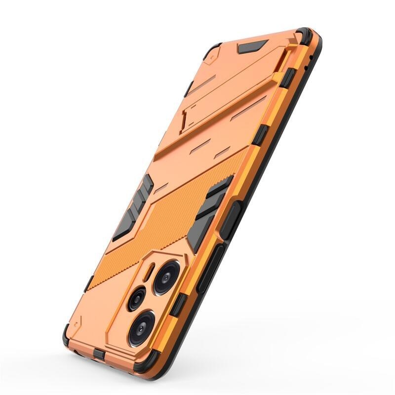 Armory odolný hybridný kryt na Xiaomi Poco F5 - oranžový