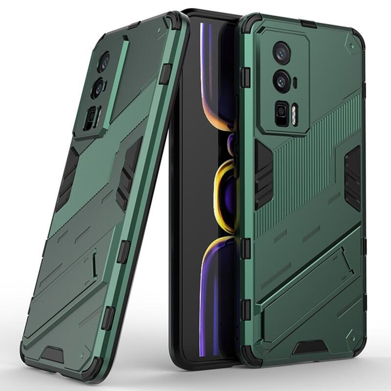 Armory odolný hybridný kryt na Xiaomi Poco F5 Pro - zelený