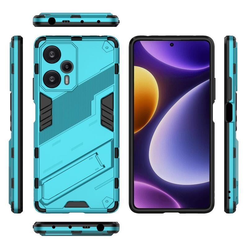 Armory odolný hybridný kryt na Xiaomi Poco F5 - svetlomodrý