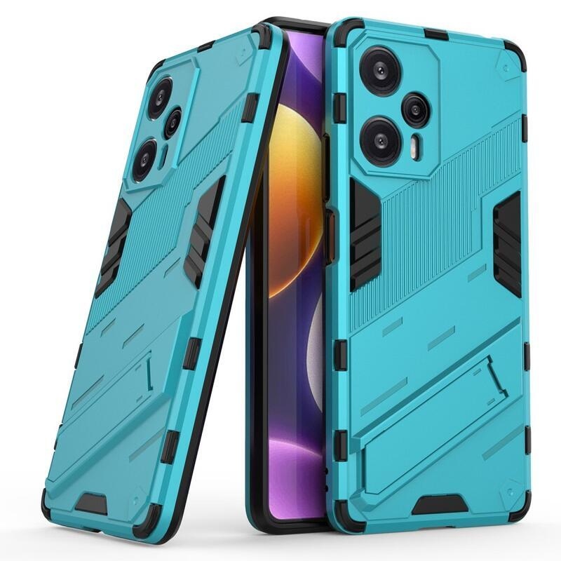 Armory odolný hybridný kryt na Xiaomi Poco F5 - svetlomodrý