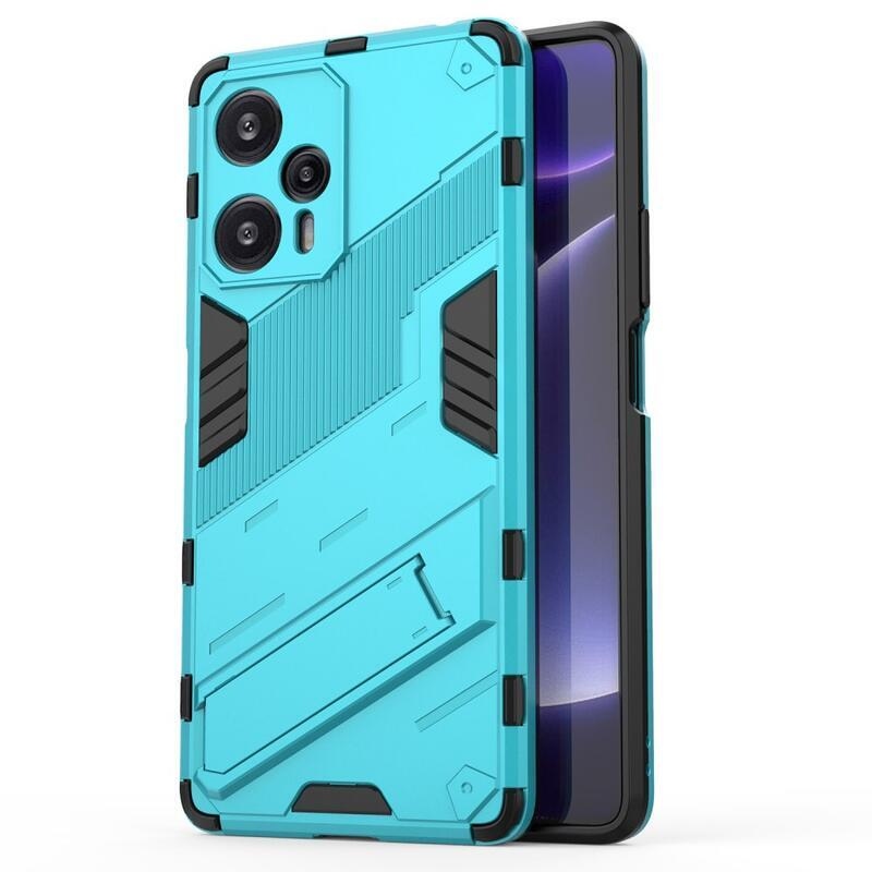 Armory odolný hybridný kryt na Xiaomi Poco F5 - svetlomodrý