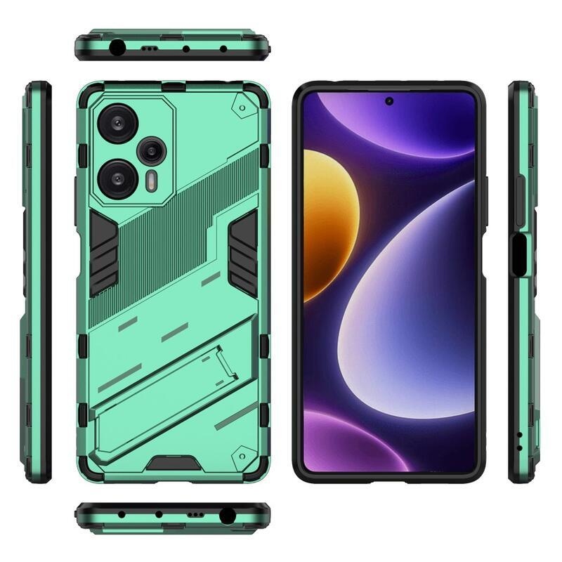 Armory odolný hybridný kryt na Xiaomi Poco F5 - zelený