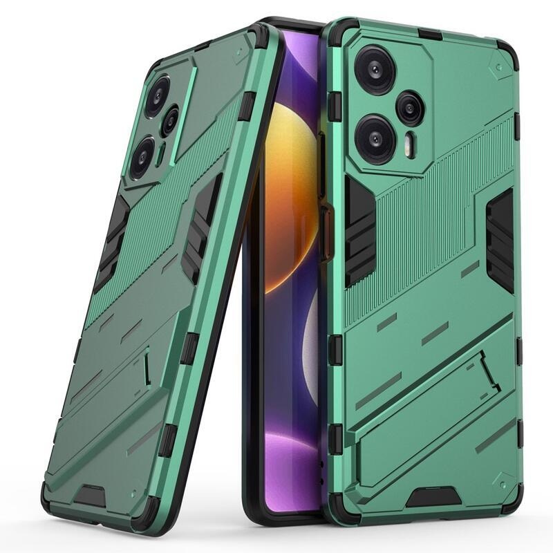 Armory odolný hybridný kryt na Xiaomi Poco F5 - zelený