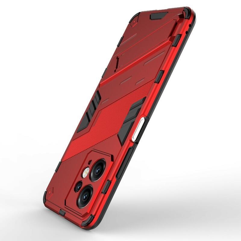 Armory odolný hybridný kryt na Xiaomi Redmi Note 12 4G - červený