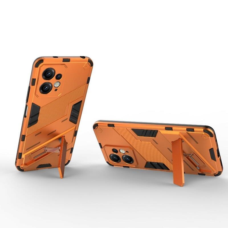 Armory odolný hybridný kryt na Xiaomi Redmi Note 12 4G - oranžový