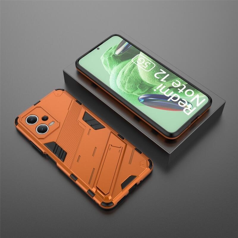 Armory odolný hybridný kryt Xiaomi Redmi Note 12 5G/Poco X5 5G - oranžový