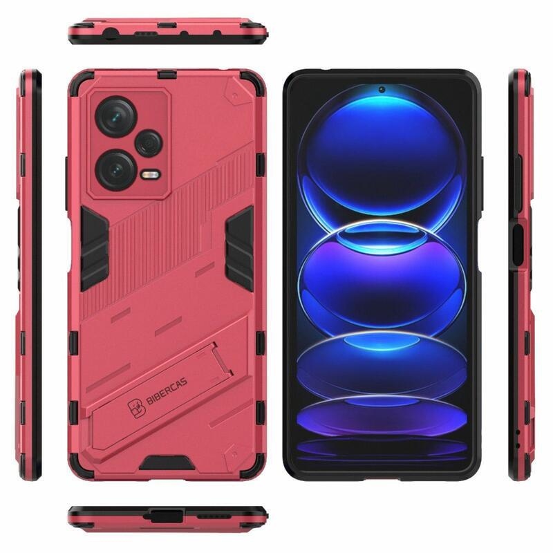 Armory odolný hybridný kryt na Xiaomi Redmi Note 12 Pro+ 5G - rose