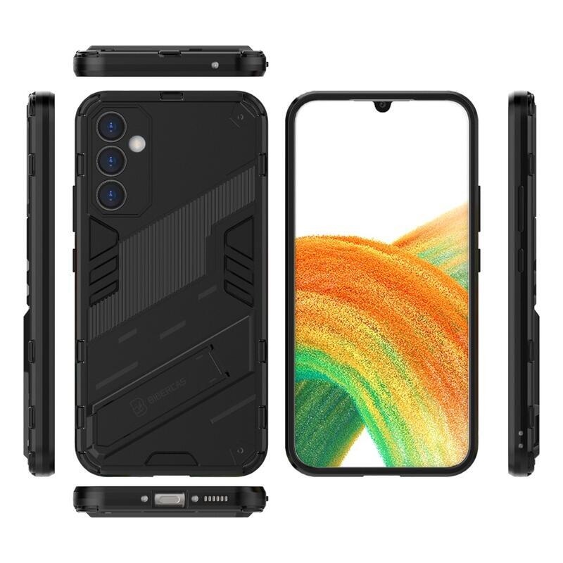 Armory odolný hybridný kryt pre Samsung Galaxy A34 5G - čierny