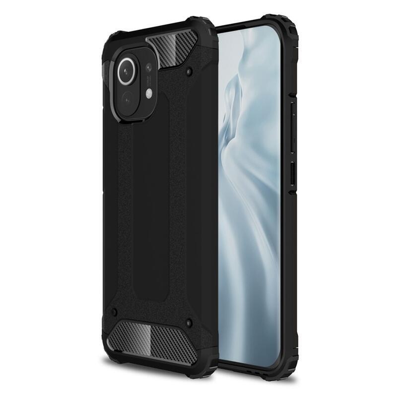 Armor odolný hybridný kryt pre telefón Xiaomi Mi 11 - čierny