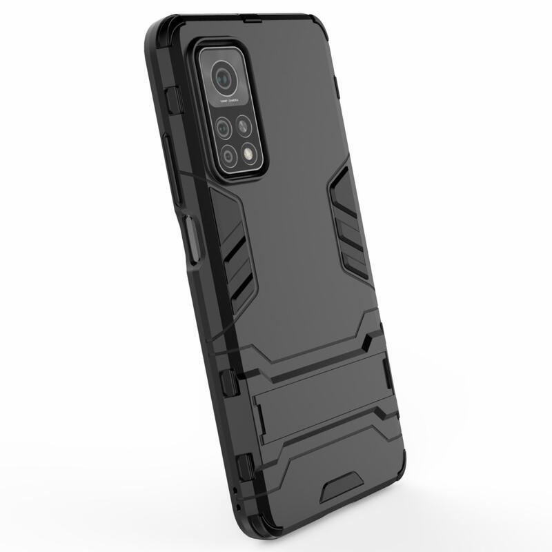 Guard odolný hybridný kryt pre Xiaomi Mi 10T 5G/10T Pro 5G - čierny