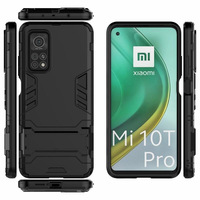 Guard odolný hybridný kryt pre Xiaomi Mi 10T 5G/10T Pro 5G - čierny