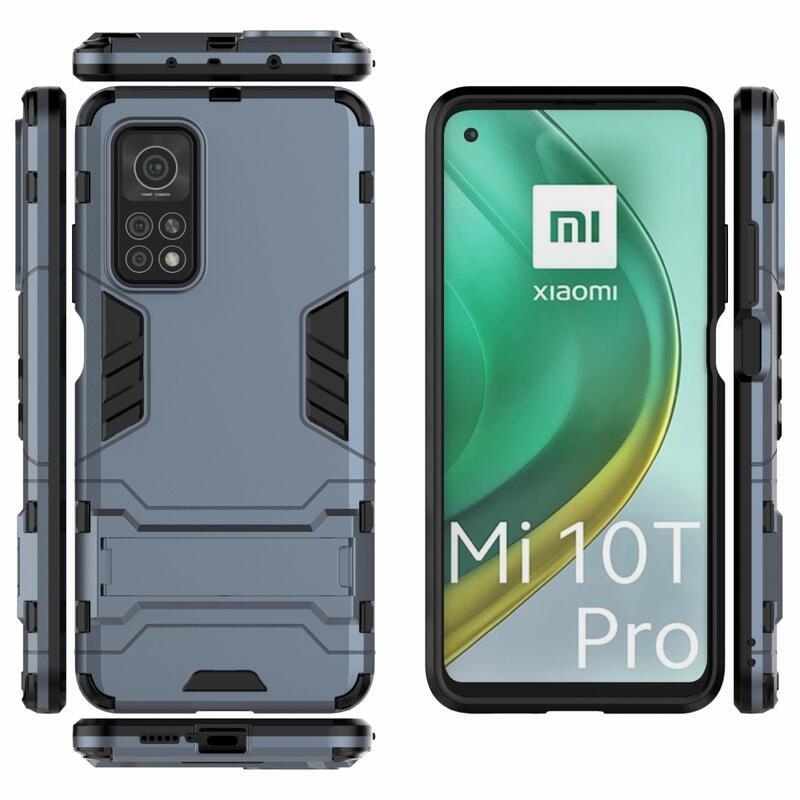 Guard odolný hybridný kryt pre Xiaomi Mi 10T 5G/10T Pro 5G - tmavomodrý